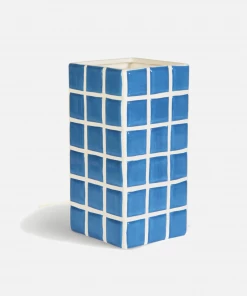 &klevering Blue Tile Vase
