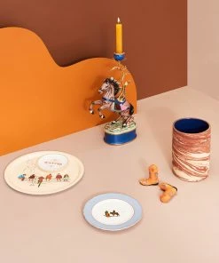 &klevering Horse Candle Holder