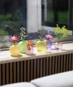 Buy π &klevering Spiral Vase Purple β€οΈ 3 &klevering Spiral Vase Purple