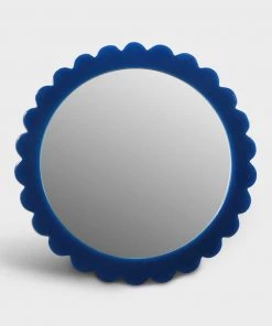 &klevering Blue Bloom Mirror