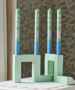 &klevering Mint Tube Candle Holder