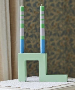 &klevering Mint Tube Candle Holder