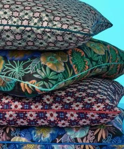 &klevering Rectangle Jewel Cushion - Green