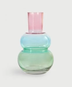 &klevering Pink Droplet Vase