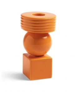&klevering Stack Candle Holder Orange