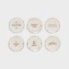 &klevering Set 6 Plate slogan