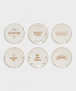 &klevering Set 6 Plate slogan