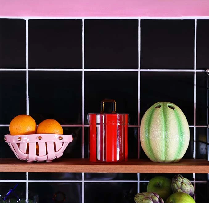 &klevering Vase Melon Handmade Stoneware &klevering Vase Melon Handmade Stoneware