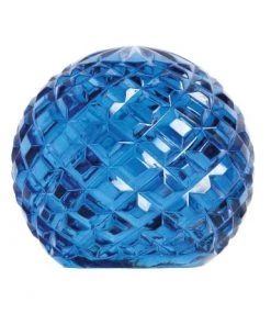 &klevering Blue Glass Sphere Paperweight