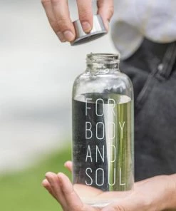 &klevering Glass Travel Bottle For Body And Soul