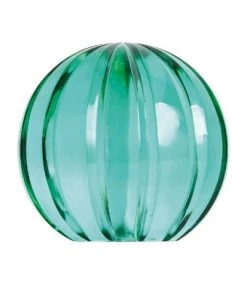 &klevering Green Glass Sphere Paperweight