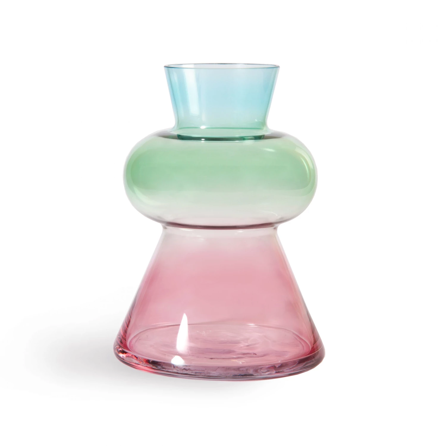 &klevering Droplet Vase Large Blue &klevering Droplet Vase Large Blue