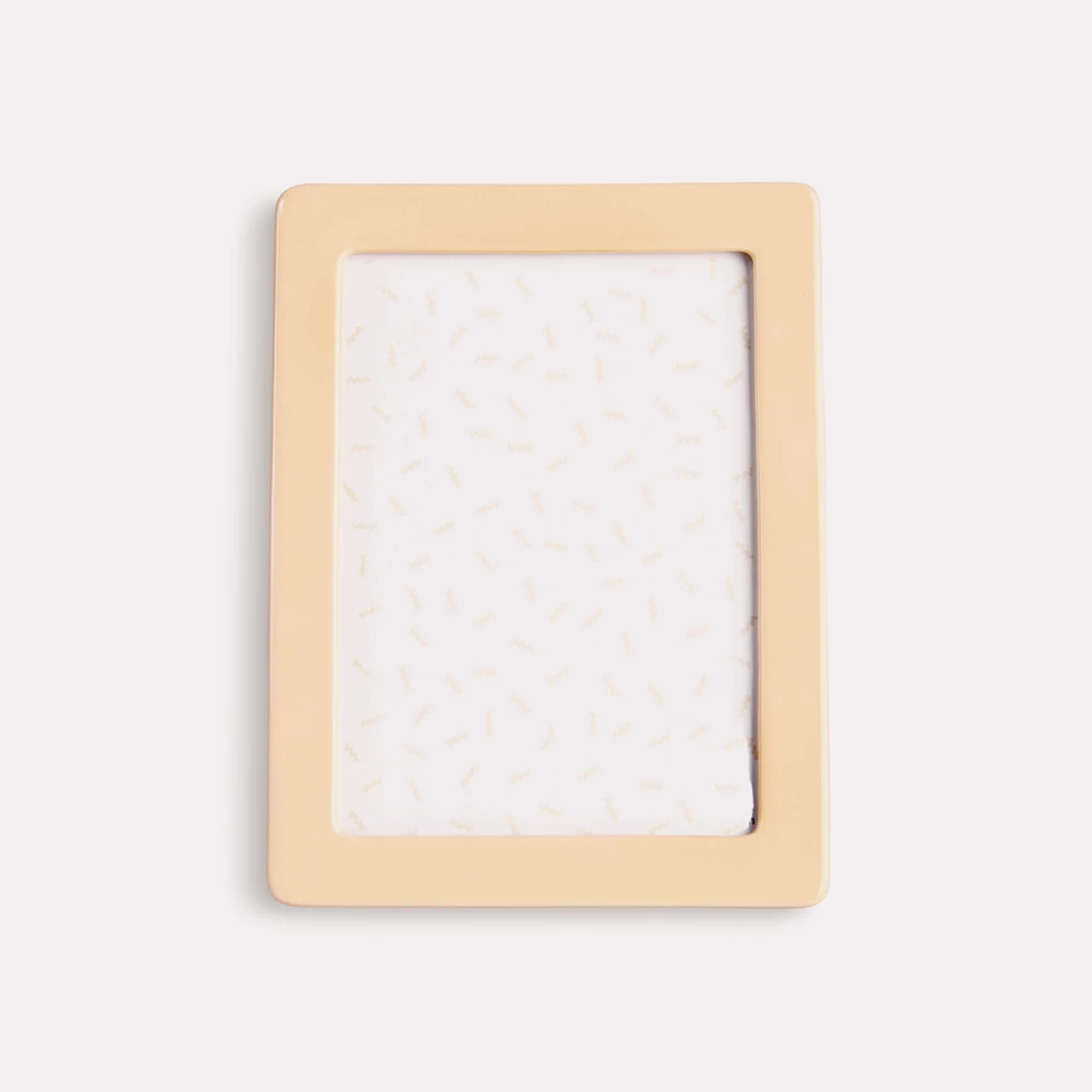 &klevering Ceramic Checks Rectangle Photo Frame Nude &klevering Ceramic Checks Rectangle Photo Frame Nude