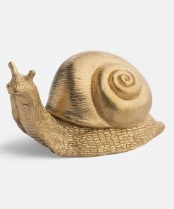 &klevering Gold Snail Money Box
