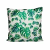 &klevering Cotton Unfilled Monstera Cushion
