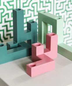 &klevering Mint Tube Candle Holder / Sculpture