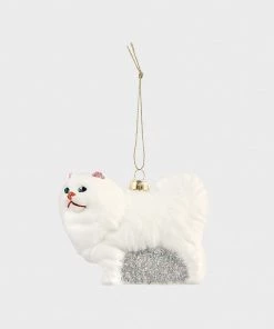 &klevering Cat Christmas Tree Ornament (Large)