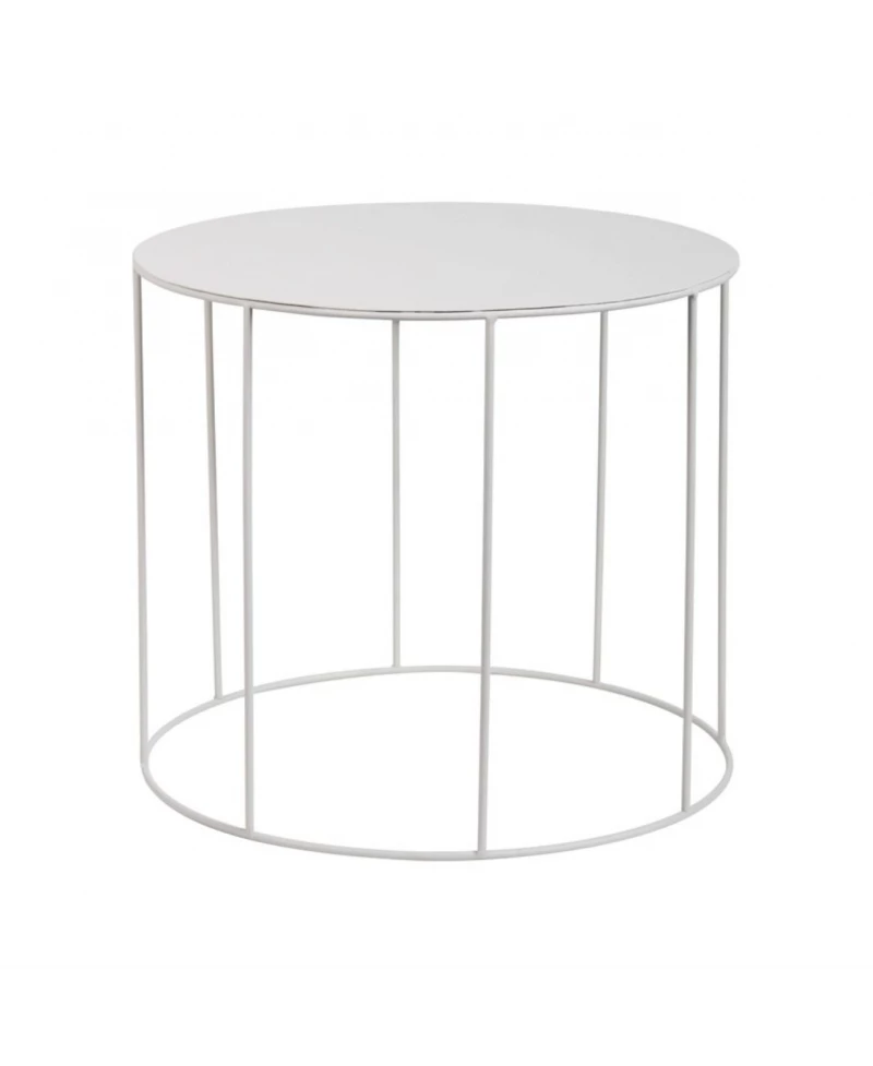 &klevering Grey Metal Side Tableau &klevering Grey Metal Side Tableau