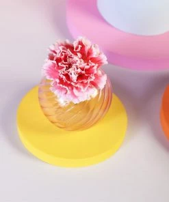 Brand new ๐ &klevering Pink Spiral Vase โ 2 &klevering Pink Spiral Vase