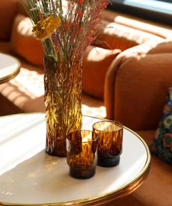 &klevering Trunk Vase - Amber