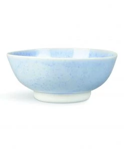 &klevering Sai Porcelain Salad Bowl in light Blue 0.8 L