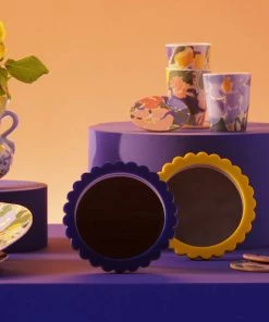 &klevering Yellow Bloom Mirror