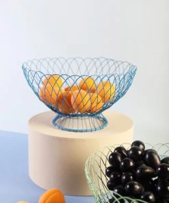 &klevering Mint Twist Wire Basket