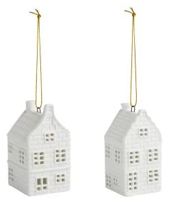 &klevering Set of Two Canal House Ornaments