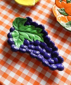 &klevering Grapes Plate