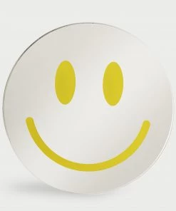 &klevering Standing Smile Mirror - Yellow
