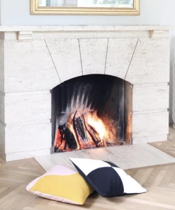 &klevering Check Square Cushion (40 x 40cm)