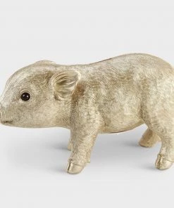 &klevering Coinbank Pig Gold