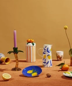 &klevering Ceramic Lemon Jug