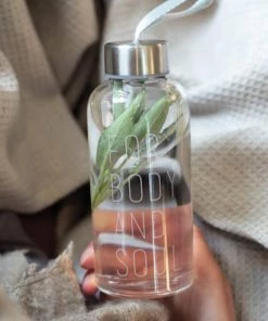 &klevering Glass Travel Bottle For Body And Soul