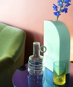 &klevering Pastel Green Arched Vase