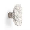 &klevering White Crackle Knob
