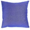 &klevering Square Herringbone Cushion - Blue