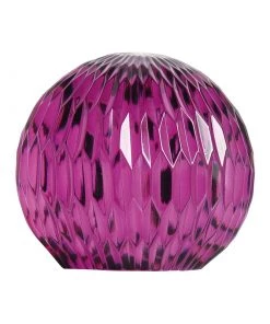 &klevering Purple Glass Sphere Paperweight