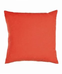 &klevering 40x40cm Cotton Embroided Flower Cushion