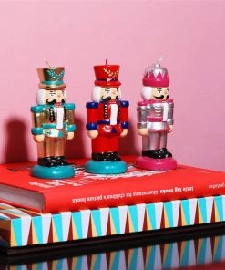 Buy โ๏ธ &klevering Silver and Pink Nutcracker Candle ๐คฉ 2 &klevering Silver and Pink Nutcracker Candle