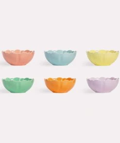 &klevering Scallop Dessert Bowl Set of 6