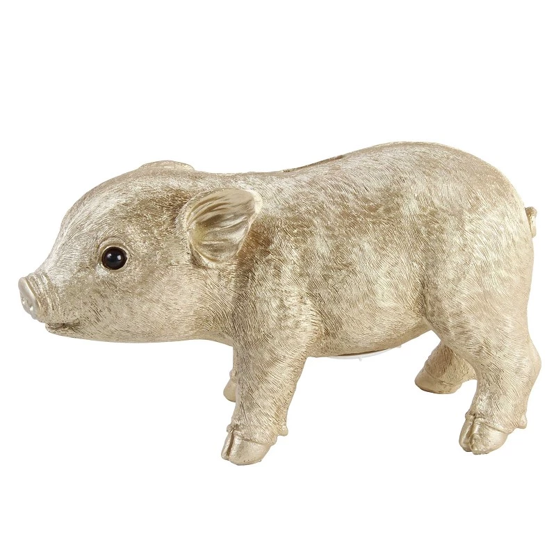 &klevering Coinbank Pig Gold &klevering Coinbank Pig Gold