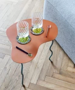 &klevering Twirl Yellow Glass - Set of 2