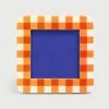 &klevering Orange Vichy Photo Frame