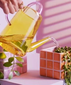 &klevering Peach Tile Vase