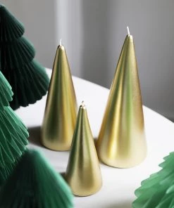 &klevering Gold Candle Cone (Small)