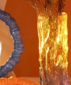 Flash Sale โ &klevering Bicolour Blue Trunk Vase ๐งจ 4 &klevering Bicolour Blue Trunk Vase