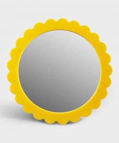 &klevering Yellow Bloom Mirror