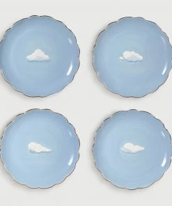 &klevering Plate cloud set of 4