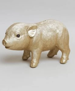&klevering Coinbank Pig Gold